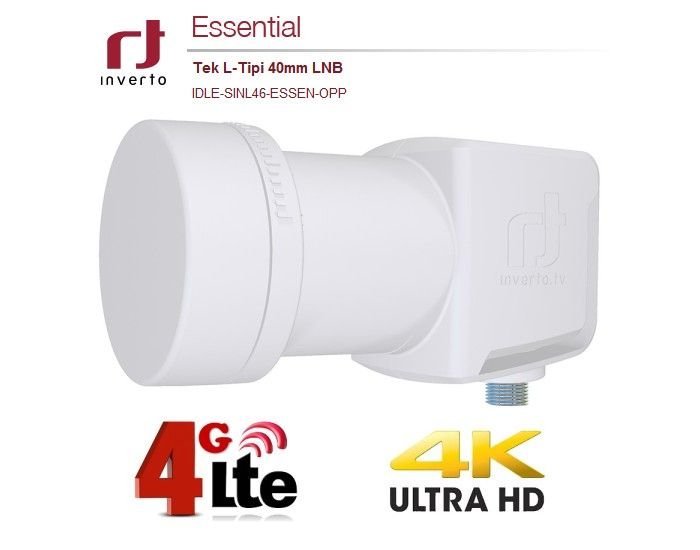 Inverto Essential Single LNB 0,3dB 4K