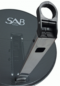 SAB 65cm Ofset Delikli Çanak Anten Antrasit