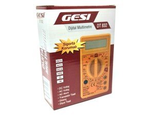 GESİ DT-832 Dijital Multimetre Ölçü Aleti