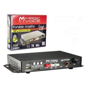 Magicvoice MV-129 Pazarcı Anfisi 12Volt USB+SD+Ses Kayıt Özellikli