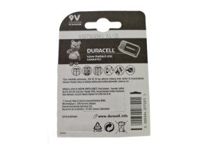 Duracell 6LR61 9Volt Pil Alkalin