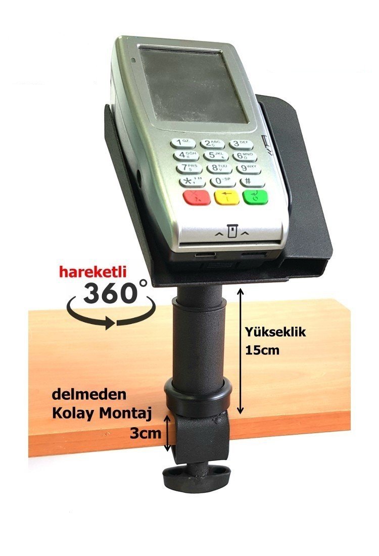 electroon Masa Üstü Hareketli Yazarkasa Pos Tutucu V1