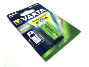 VARTA 550mA NiMH Şarjlı İnce Kalem Pil AAA