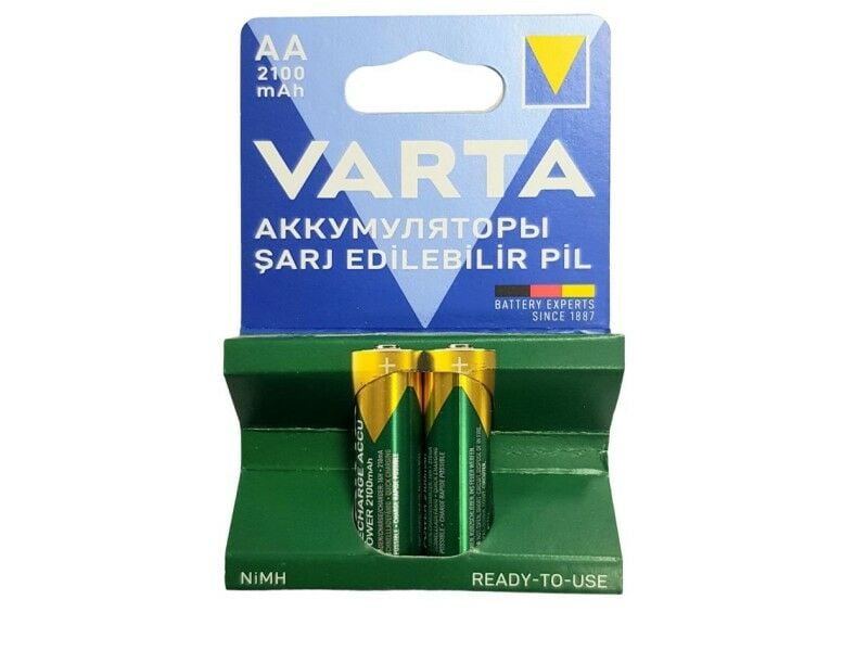 VARTA 2100mA NiMH Şarjlı Kalem Pil AA