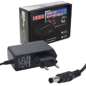 Powermaster 1x4 HDMI Splitter 4Port 1080P