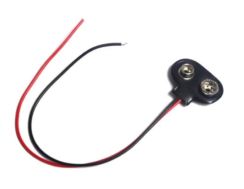 Electroon 9Volt Pil Başlığı - 100Adet