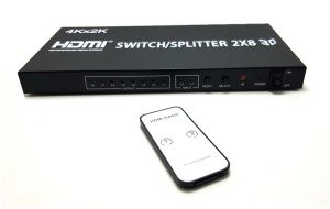 SLine 2x8 HDMI Switch-Splitter 4Kx2K