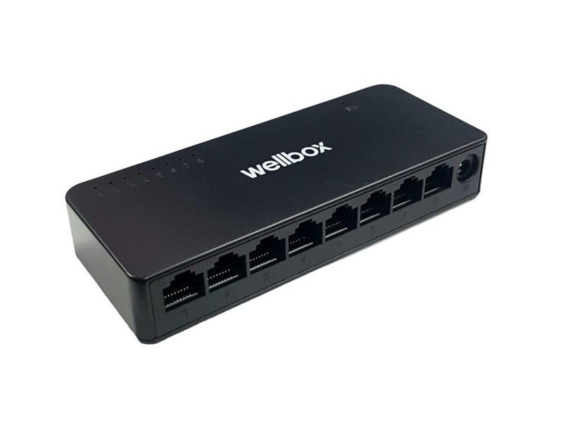 Wellbox WB-1008GS 8port 10/100/1000 Gigabit Ethernet Switch