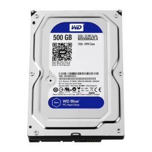 WD Blue 500GB 7200RPM 32MB 3,5'' Sata 3.0 Sabit Disk WD5000AZLX