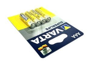 VARTA SUPERLIFE AAA İnce Kalem Pil 4lü Blister