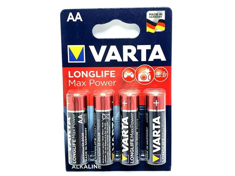 VARTA Max Power Alkalin AA Kalem Pil 4lü