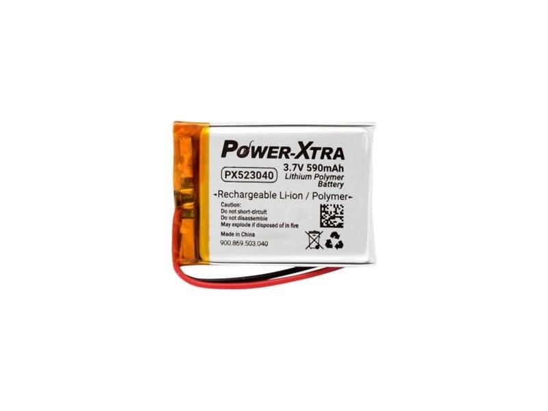 Power-Xtra PX-523040 3.7V 590mAh Lityum Polimer Pil