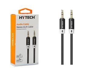 Hytech HY-X70 1m Siyah 3.5mm Stereo Aux Kablo