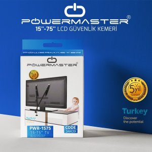 Powermaster 15''-75'' LCD-LED TV Bebek Güvenlik Kemeri PWR-1575