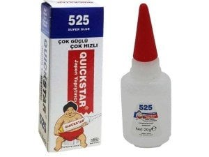 Quickstar 525 Japon Yapıştırıcısı 20 Gr.