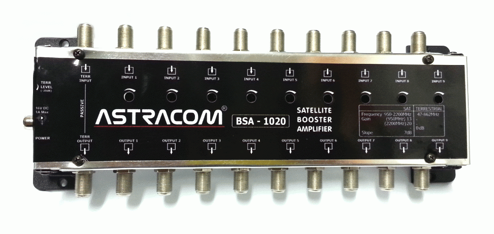 Astracom BSA-1020 10/10 AMPLIFIER Hat Yükselteç