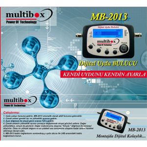 Multibox MB-2014 Mini LCD Ekranlı Pusulalı Dijital Uydu Bulucu