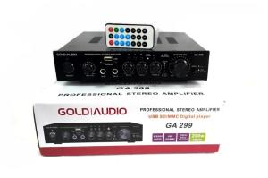 Gold Audio GA299  USB-SD-Mikrofon Girişli 200Watt Stereo Anfi