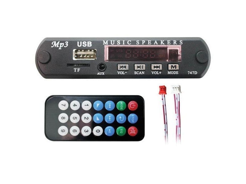 Class USB-123 USB-SD-Bluetooth AUX Çevirici Kumandalı