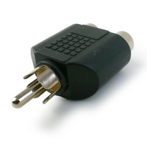 electroon 1x2 RCA Erkek 2Rca Dişi Çevirici