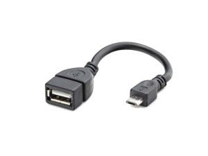 Android Micro USB - OTG Kablo Siyah