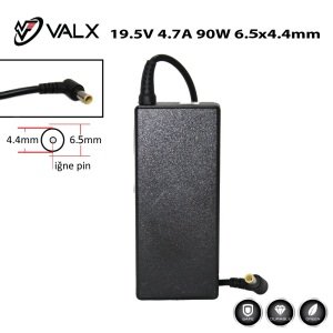 Valx LA-19564 19.5V 4.7A 90W 6.5x4.4mm Notebook Adaptör
