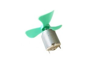 electroon 3V DC mini Motor +Pervane - Turkuaz