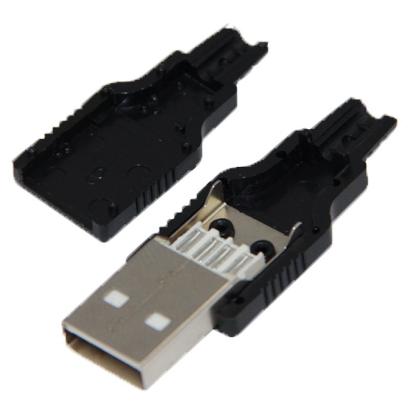 electroon USB A Erkek Lehimlenebilir Soket (IC-264A)