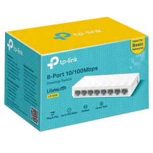 TP-Link LS-1008 8Port 10-100Mbps Ethernet Switch