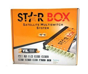 STARBOX 10-16 Sonlu Plus Multiswitch Santral (Adaptör Dahil)