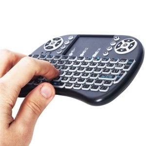 Hello Akıllı Tahta Kablosuz Şarjlı Mini Klavye Dokunmatik Mouse