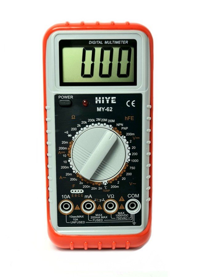 HIYE MY-62 Dijital Multimetre Ölçü Aleti Avometre
