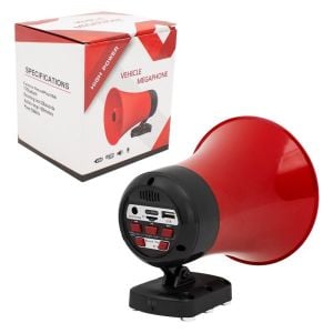 MagicVoice Araç Üstü Mıknatıslı Bluetooth'lu Usb'li Şarjlı 50Watt Horn Hoparlör