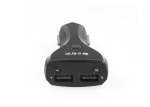 S-link SL-BT30 MP3 USB - Bluetooth Destekli 2 USB Li Transmitter