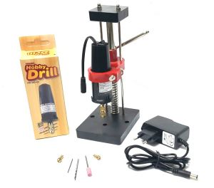 Proses Hobby Drill Mini Matkap +Sehpa+Adaptör Takım Set