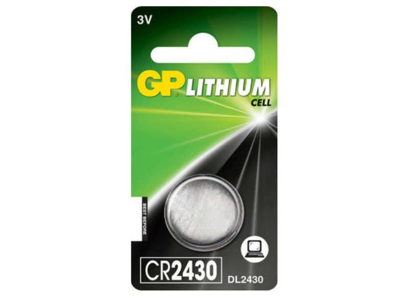 GP CR2430 3V Lithium Pil DL2430