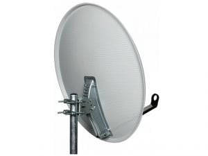 SAB 80cm Ofset Delikli Çanak Anten - Beyaz