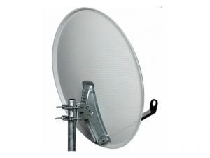 SAB 65cm Ofset Delikli Çanak Anten - Beyaz