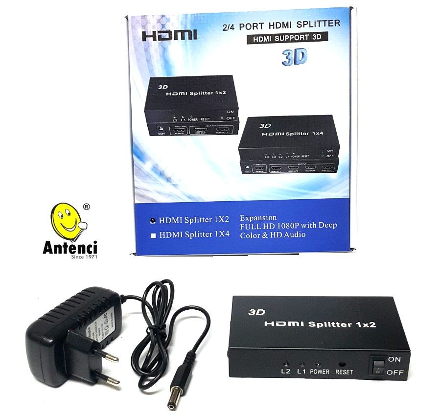 CLASS 1x2 HDMI Splitter Full HD 3D Uyumlu