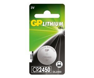GP CR2450 3V Lithium Para Pil