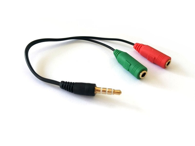 electroon 3,5mm Notebook Kulaklık Mikrofon Ayırıcı Kablo