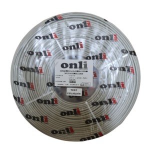 Onli 2+1 0.50mm CCTV Kamera Kablosu 250Metre Yerli İmalat