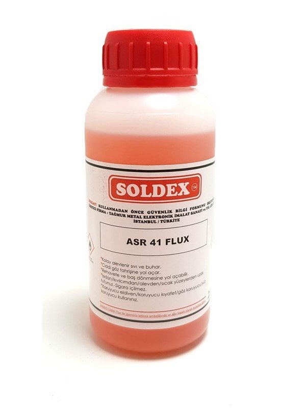Soldex ASR41 Reçineli Sıvı Flux 250ml.