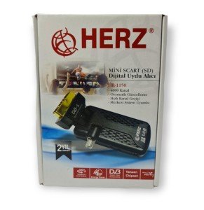 HERZ HR-1150 Mini Scart SD Uydu Alıcısı