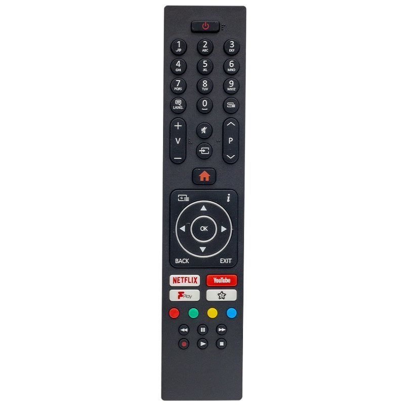 Vestel Netflix-Youtube-Play Tuşlu Led Tv Kumanda RC43137-30101403