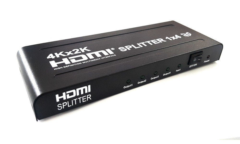 electroon 1x4 HDMI Splitter 4K