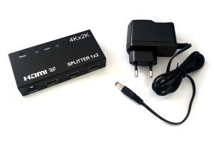electroon 1x2 HDMI Splitter 4K