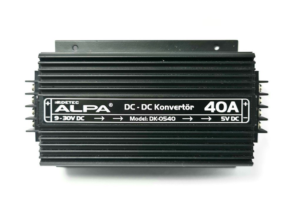 ALPA 40Amper 9V-30V - 5V DC-DC Konvertör
