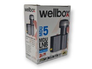 Wellbox Universal MDU5 LNB 0.1db Full HD 4K