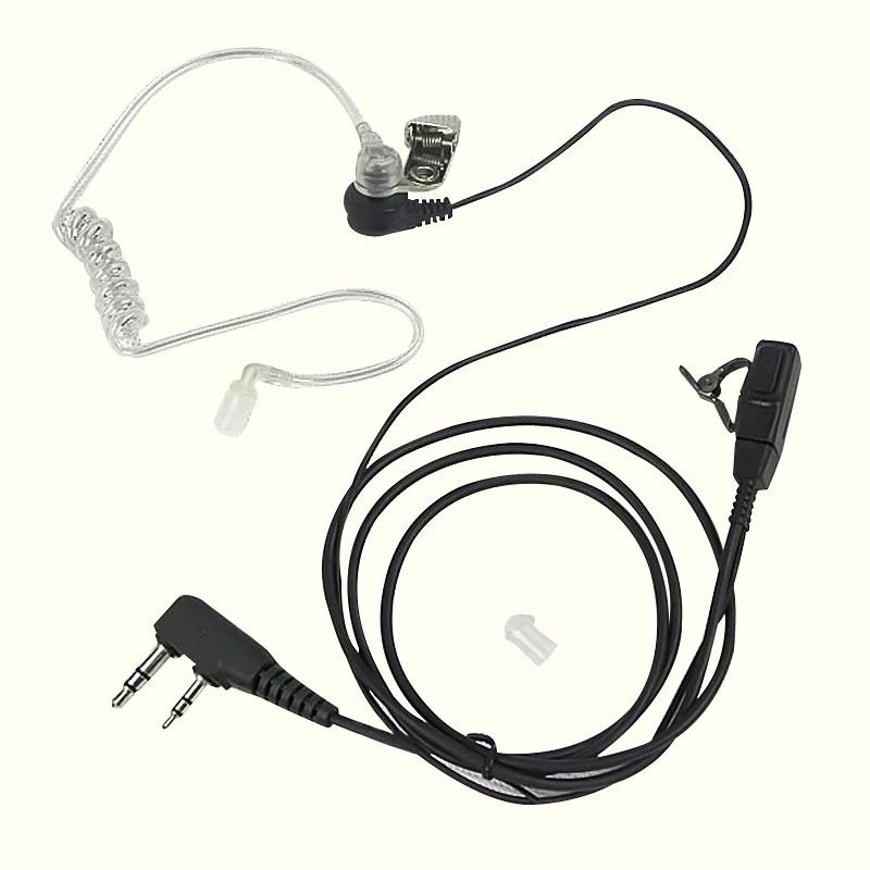 Aselsan A446 Telsiz Kulaklığı  Spiral Arkalıklı Akustik Telsiz Kulaklık